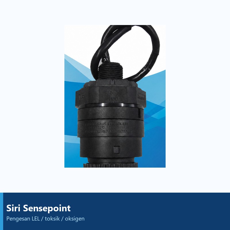 Pengesan gas mudah terbakar dan toksik Sensepoint