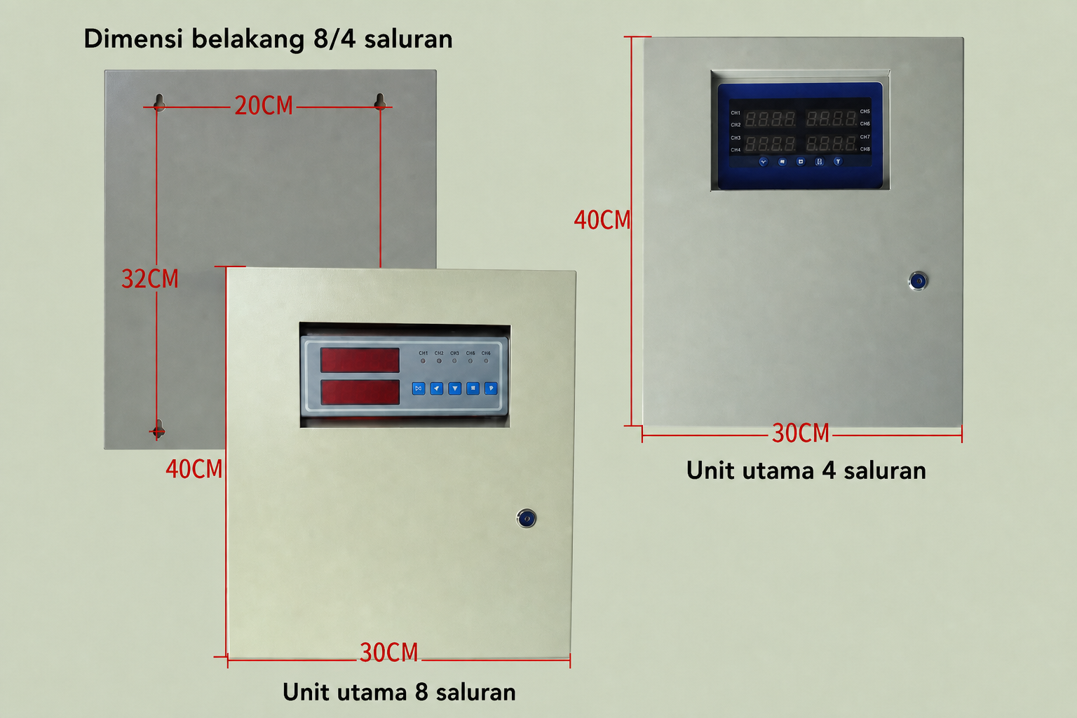 Hos kawalan amaran jenis HT