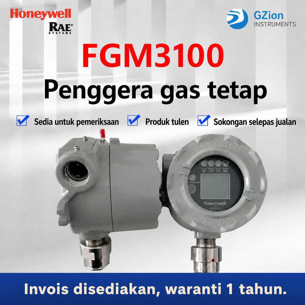 Pendeteksi gas mudah terbakar FGM3100