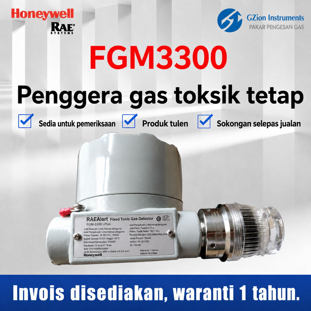 Pendeteksi gas toksik FGM3300